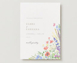 A5 Invitation Cards