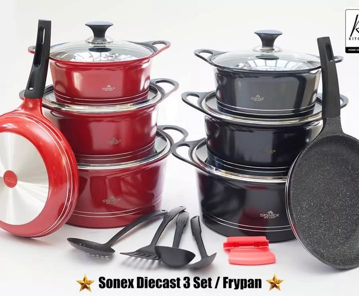 3 set Sonex Die cast /frypan _1