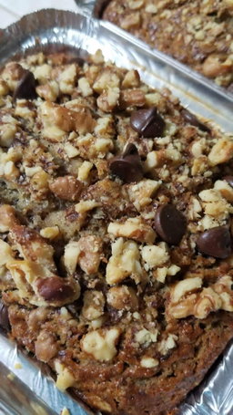 Two-Topping Flavoured Banana Bread