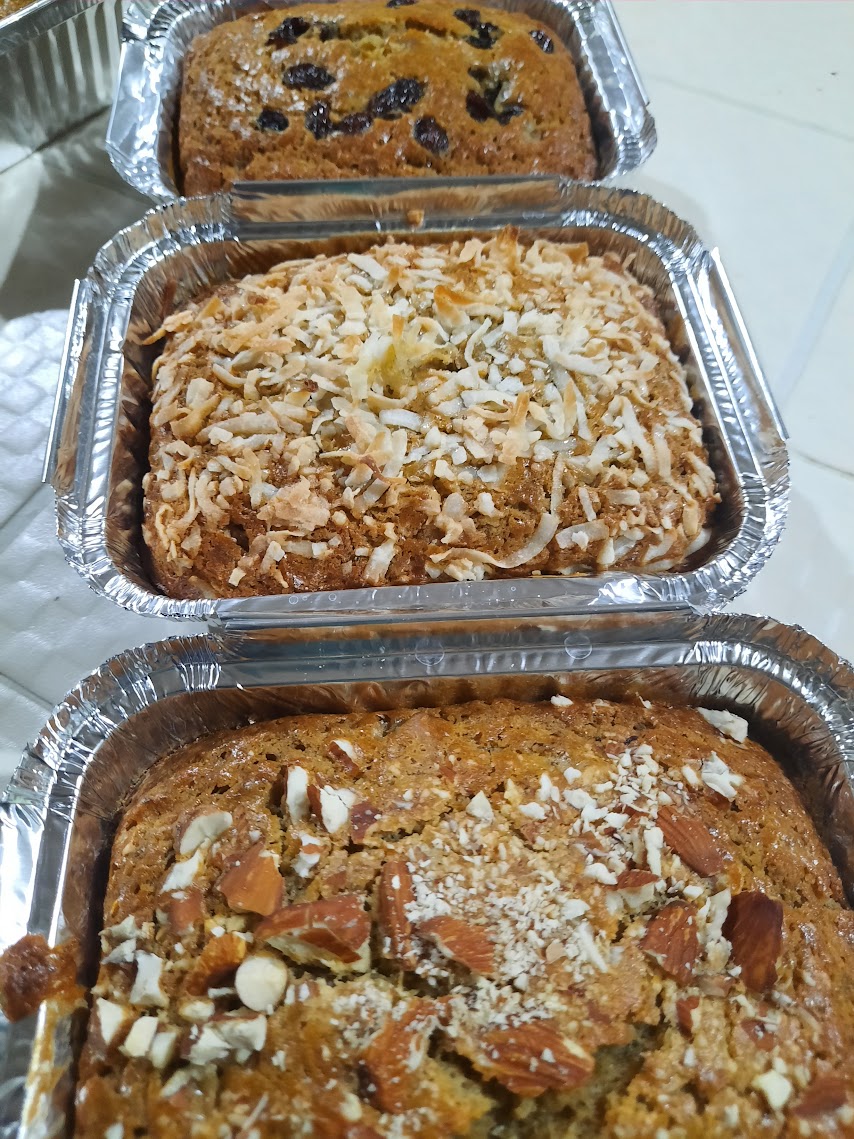 Two-Topping Flavoured Banana Bread_4