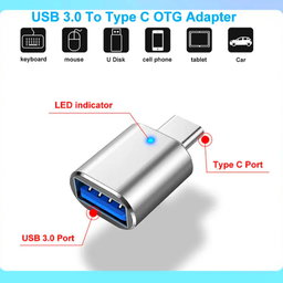 Boost your mobile phone & laptop's connectivity with USB C male to USB 3.0 female adapters!