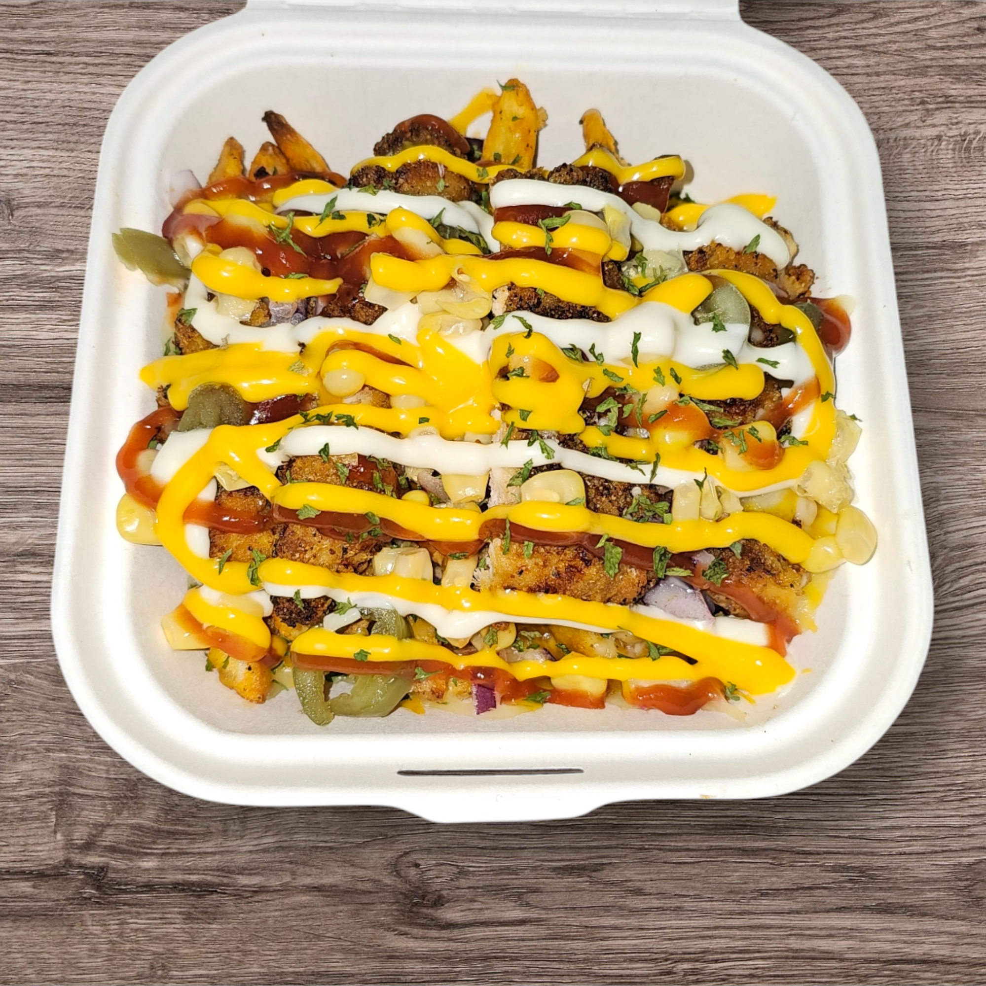 Chicken Strip Loaded Seasoned Fries_0