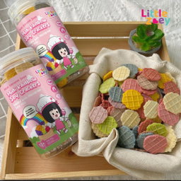 Zoey Mini Rainbow Soy Crackers (±80g)