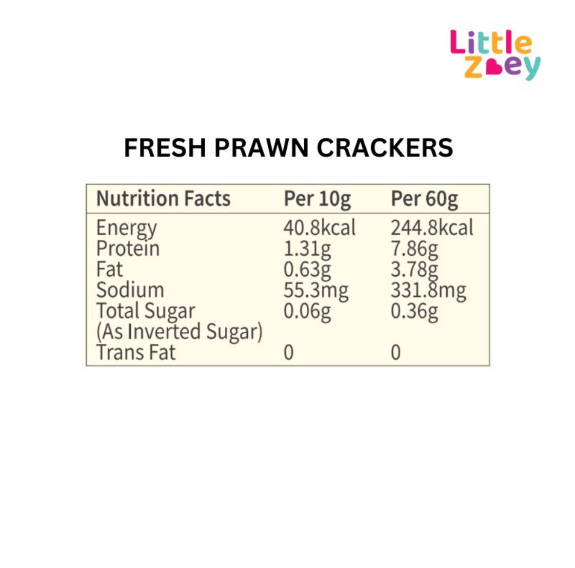 Zoey Fresh Prawn Crackers (±60g)_1