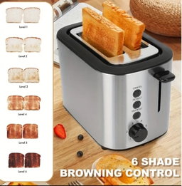 Stainless steel 2-Slice Toaster