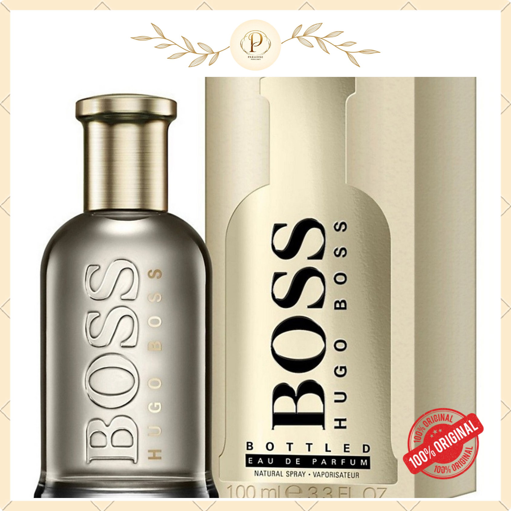 HUGO BOSS BOTTLED EDP 100ml_0