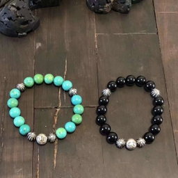 C H Beads Bracelet