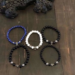C H Beads Bracelet
