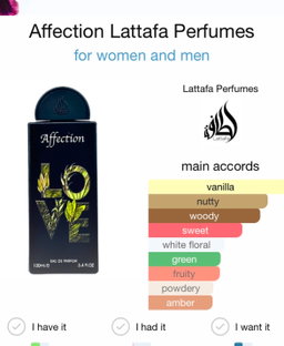 Lattafa Pride Affection