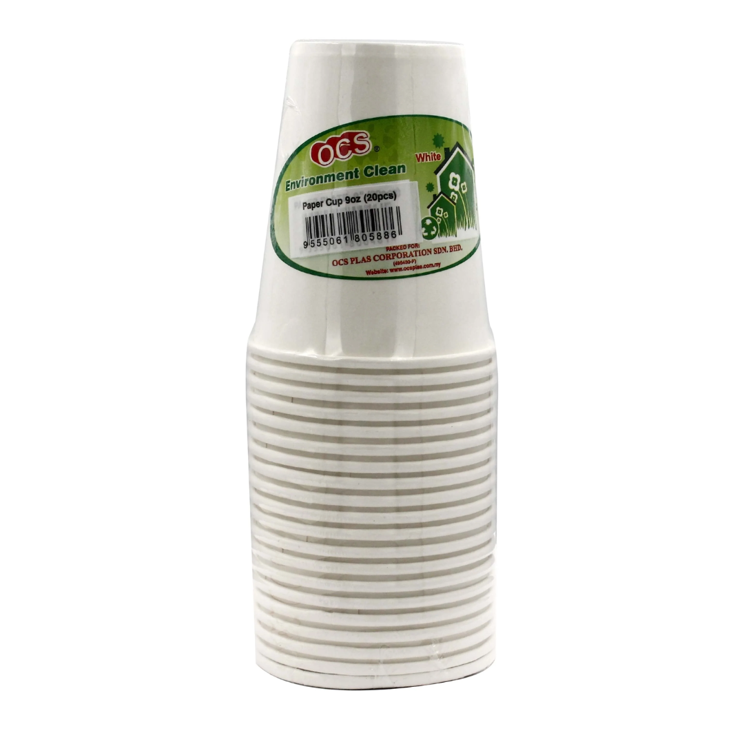 9OZ PAPER CUP 20PCS