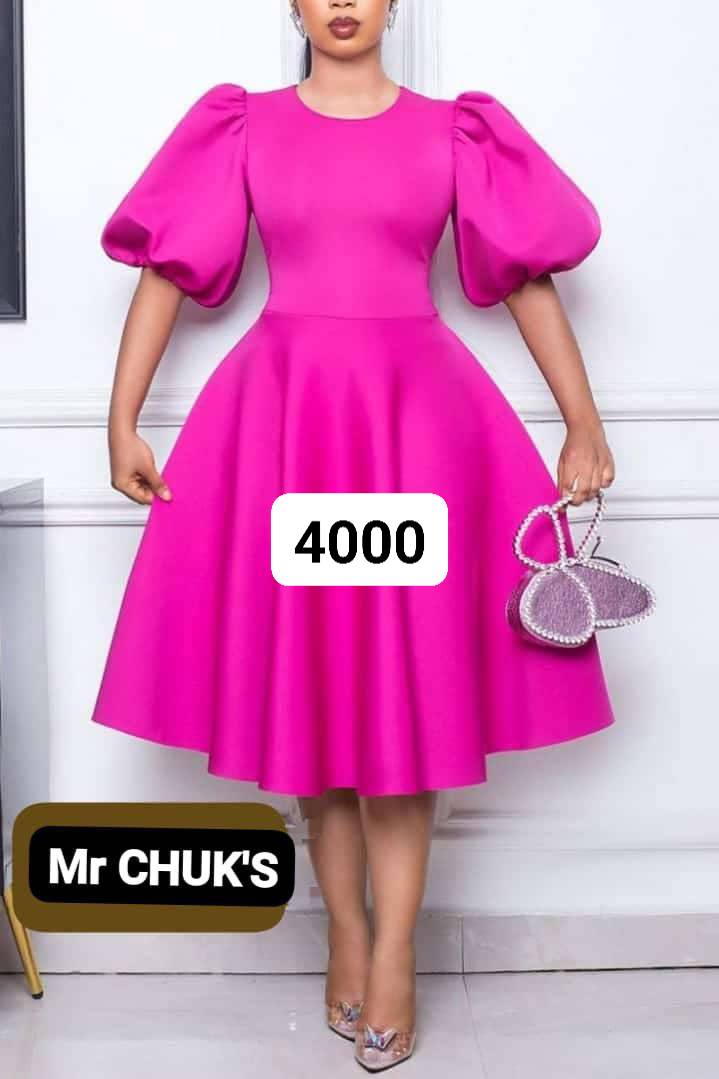 Pink Vintage Gown - Satin