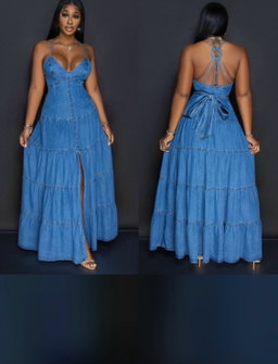 Robe jeans