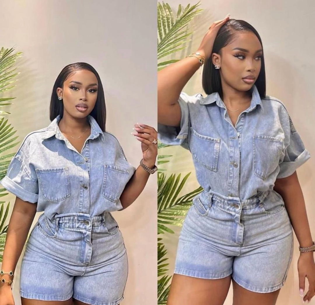 Combinaison en jeans 