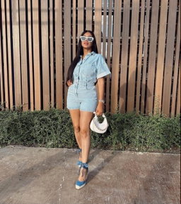 Combinaison en jeans 
