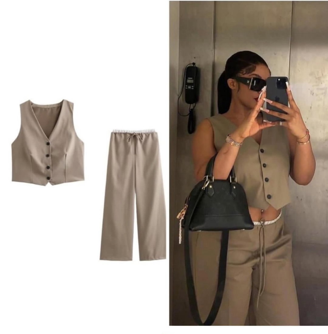 Ensemble pantalon & gilet
