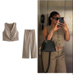 Ensemble pantalon & gilet