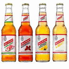Flavored beer