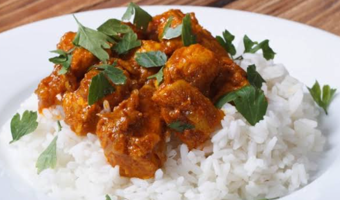Chicken curry + Rice_0