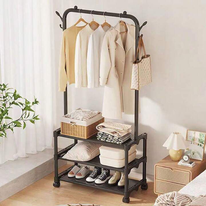 ستاند تعليق الملابس ورفوف الاحذية_1