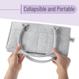 Baby Diaper Caddy Organiser, Car Caddy, Portable Organiser for Changing Table Nursery