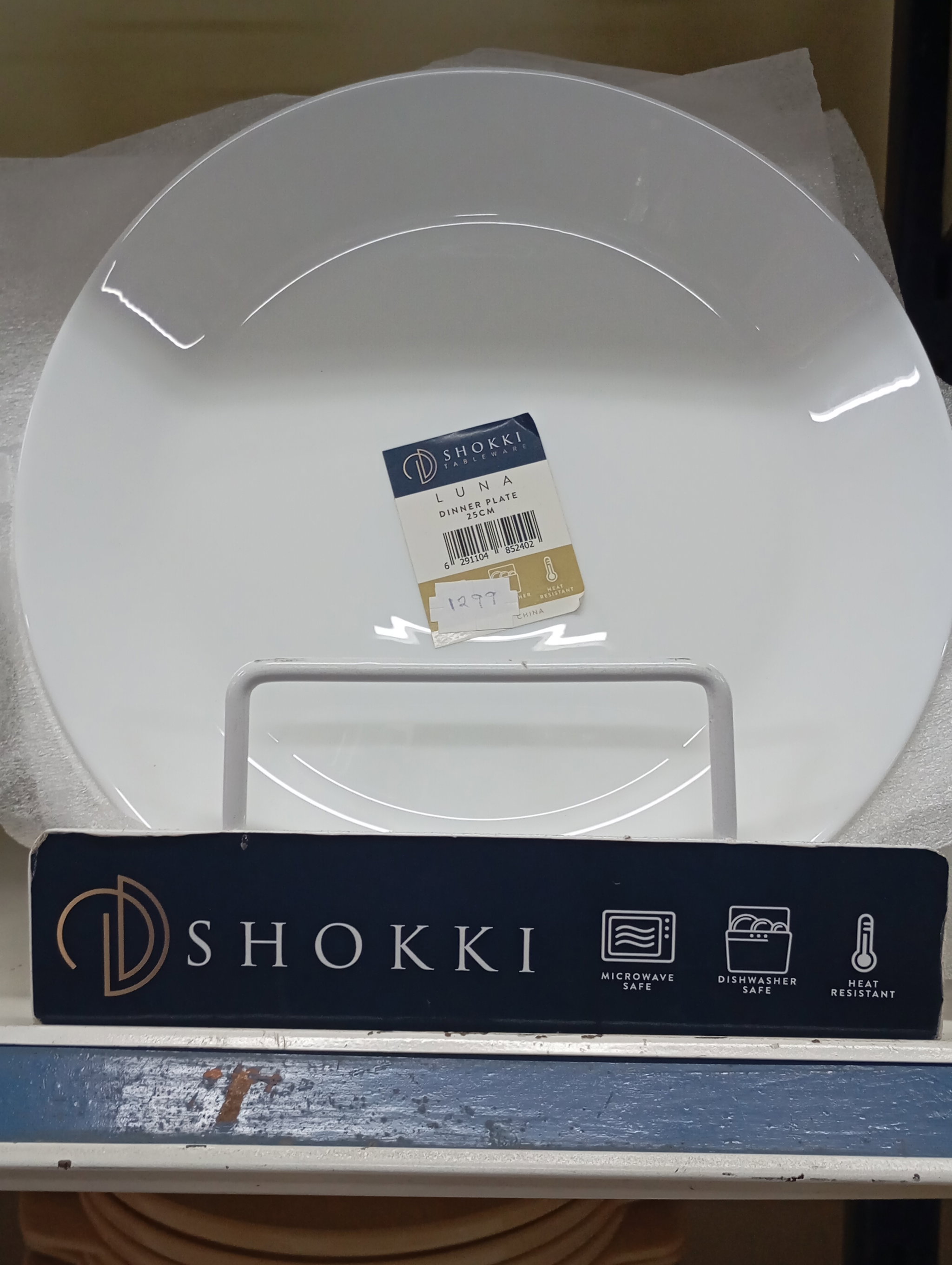 SHOKKI GLASS PLATE 6 PCS _6