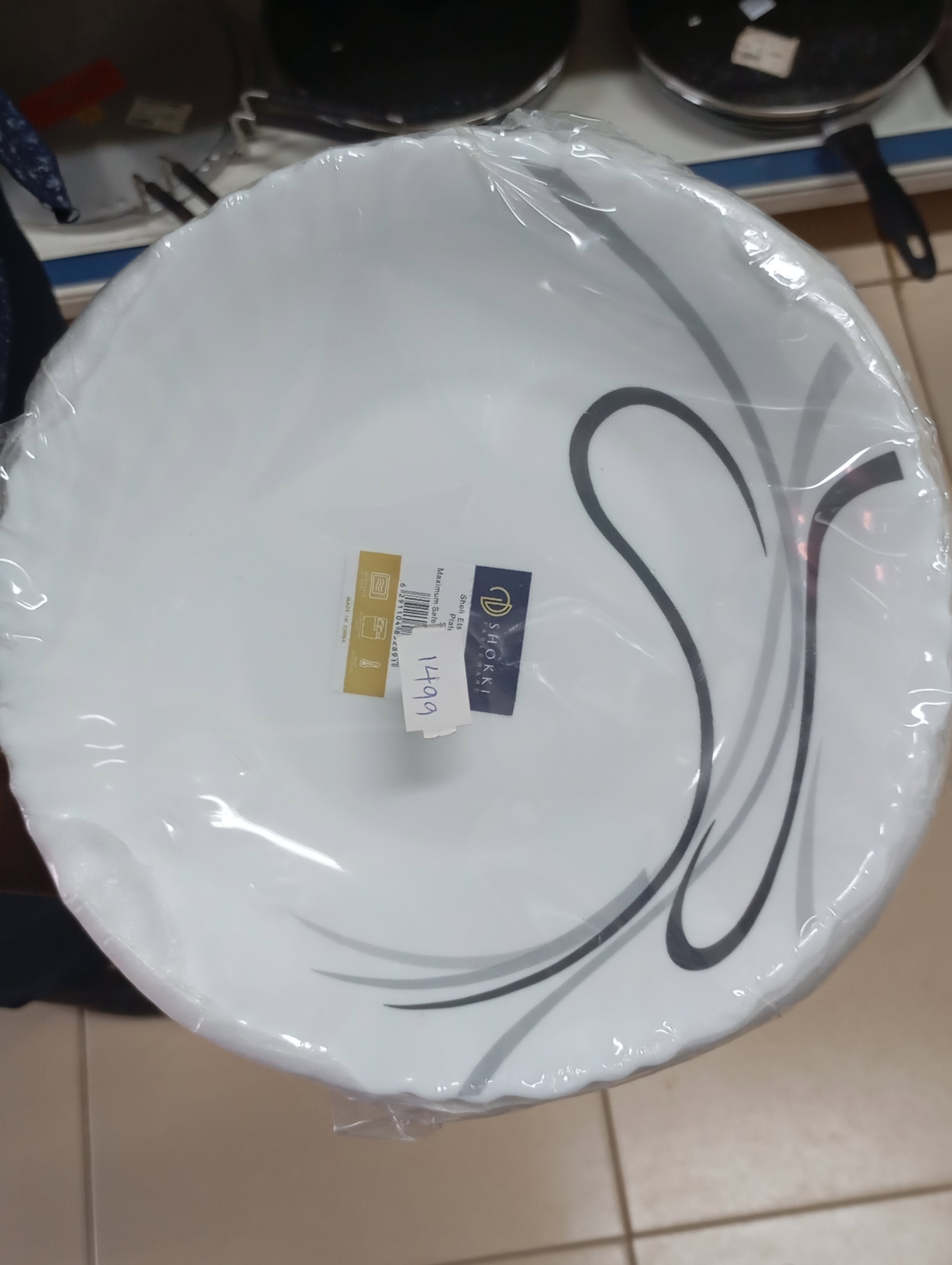 SHOKKI GLASS PLATE 6 PCS _2