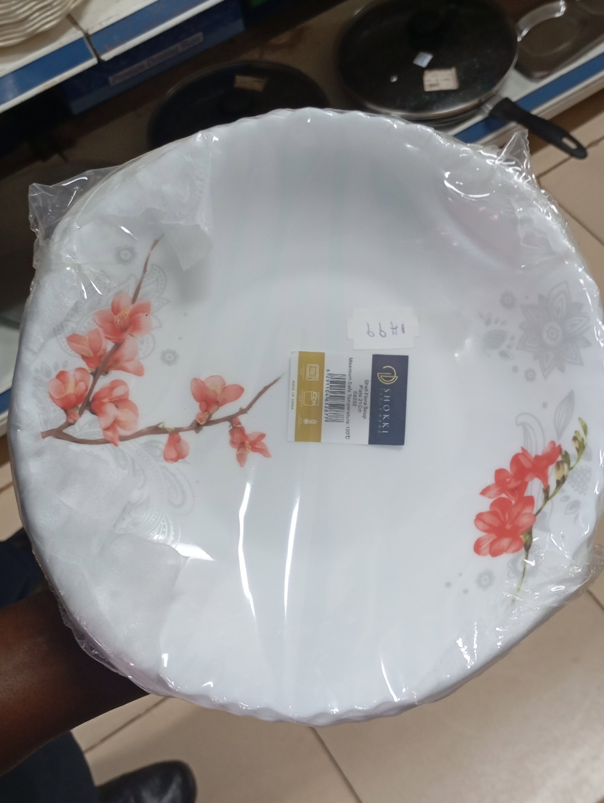 SHOKKI GLASS PLATE 6 PCS _3