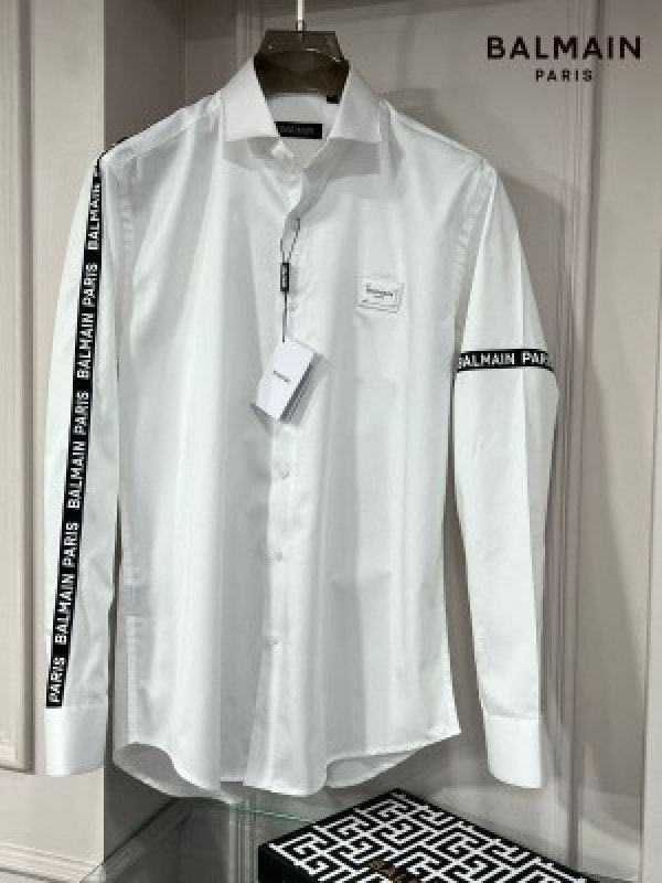 Premium Designer Shirt - WHITE BM1878W_1