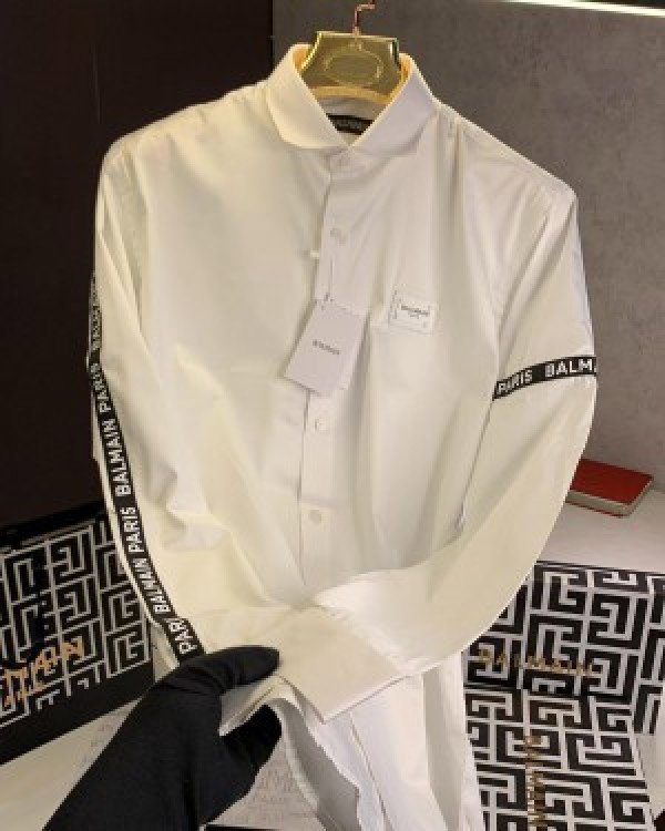 Premium Designer Shirt - WHITE BM1878W_2