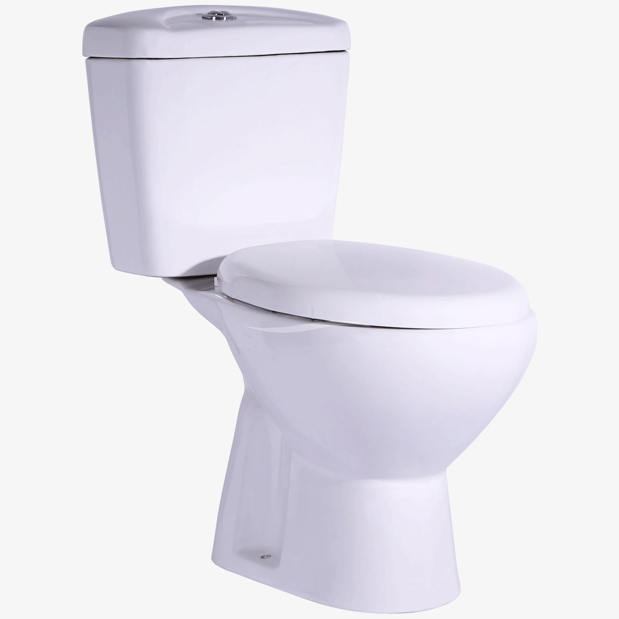 Closed couple toilet with basin 008_1