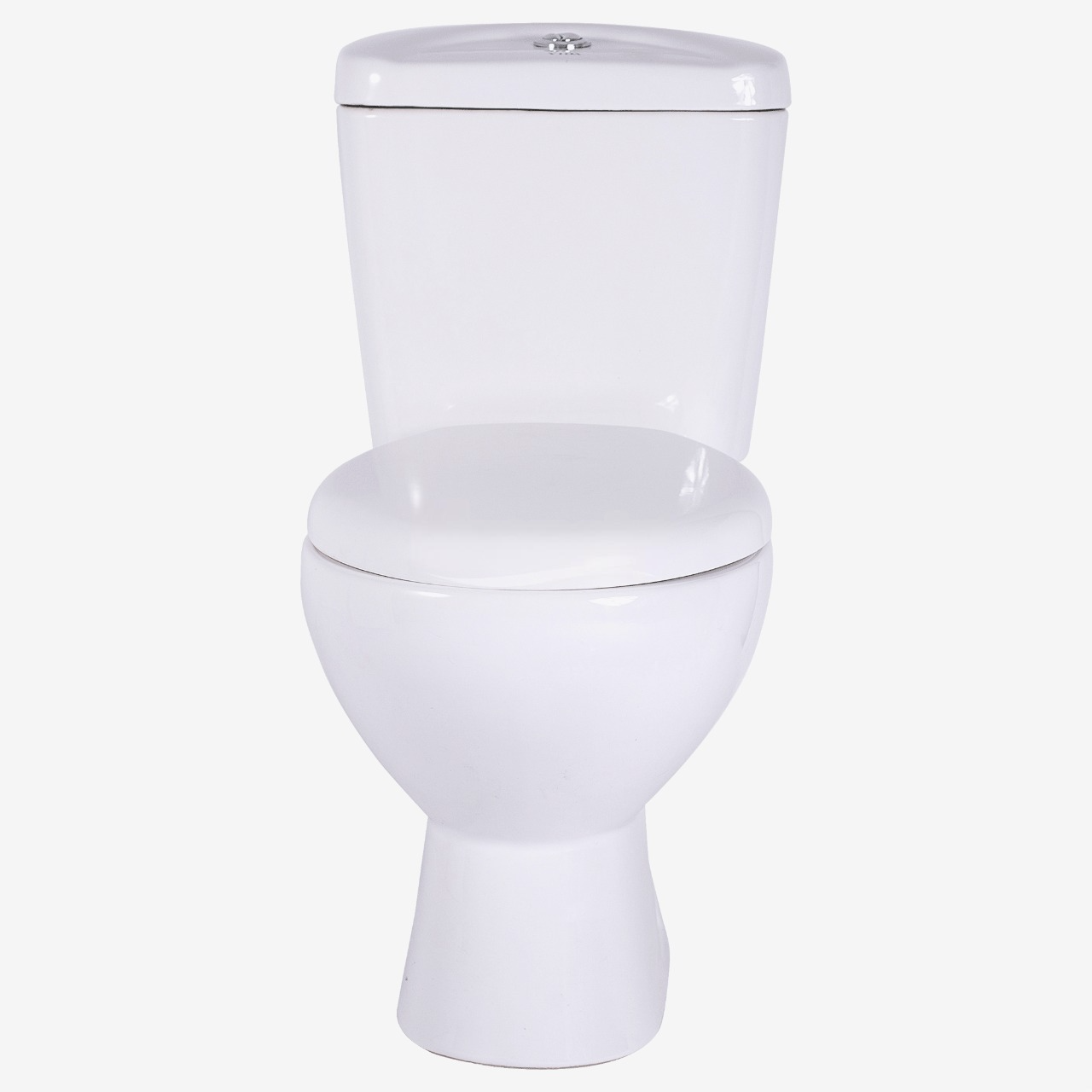 Closed couple toilet with basin 008_2