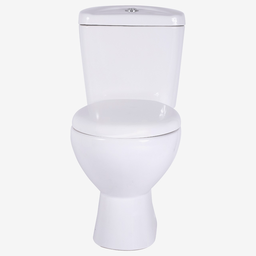 Closed couple toilet with basin 008