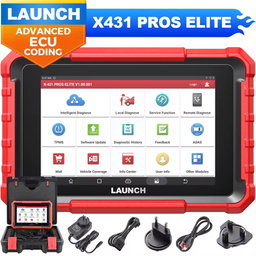 LAUNCH X431 PRO ELITE Full Systems Car Diagnostic CANFD DOIP ECU CODING FCA SGW VAG