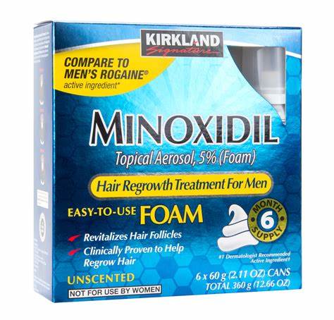 Minoxidil Foam 5% Extra Strength Hair Regrowth For Men % Women_1