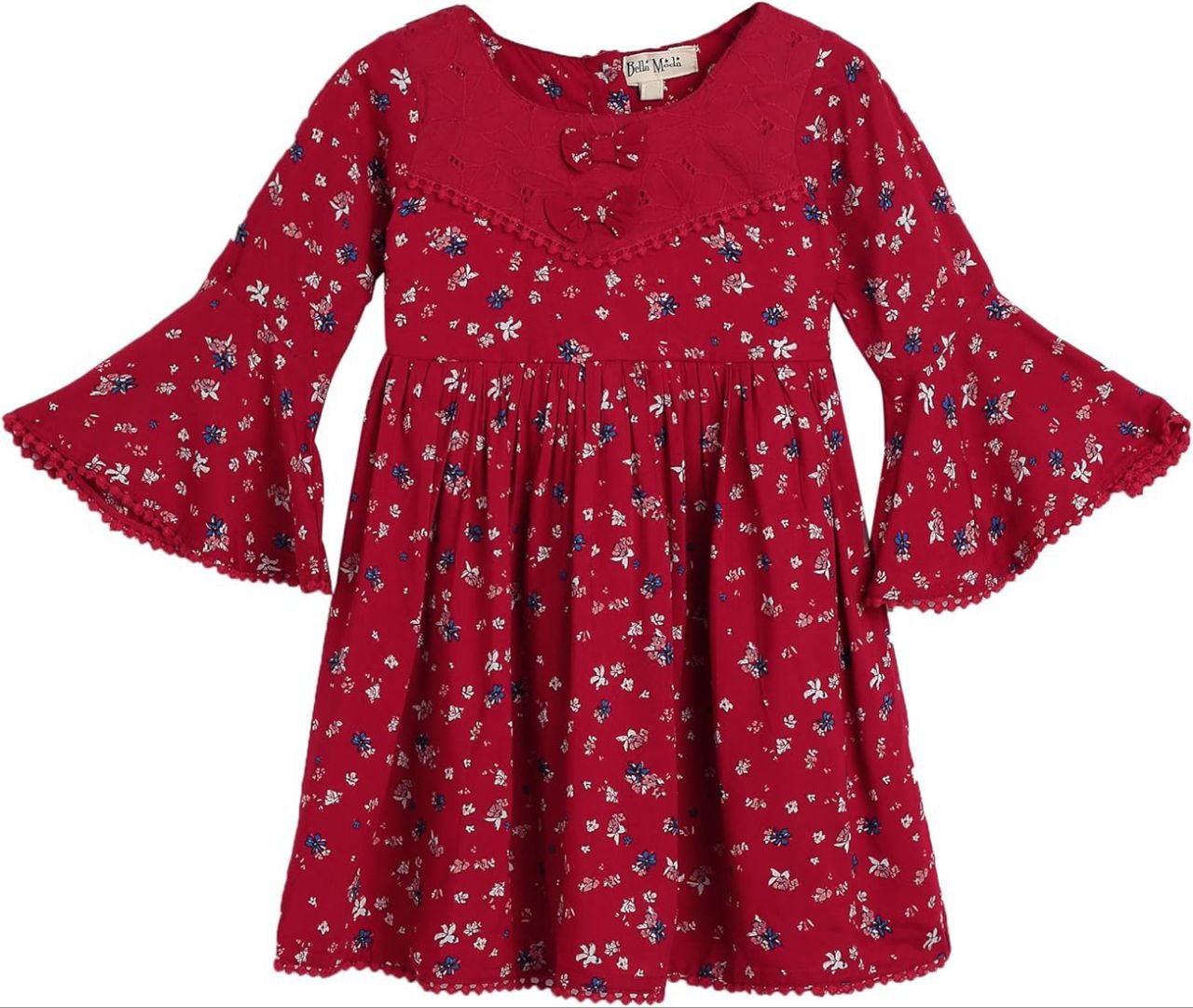 Short dress with long sleeve_0