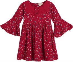 Short dress with long sleeve