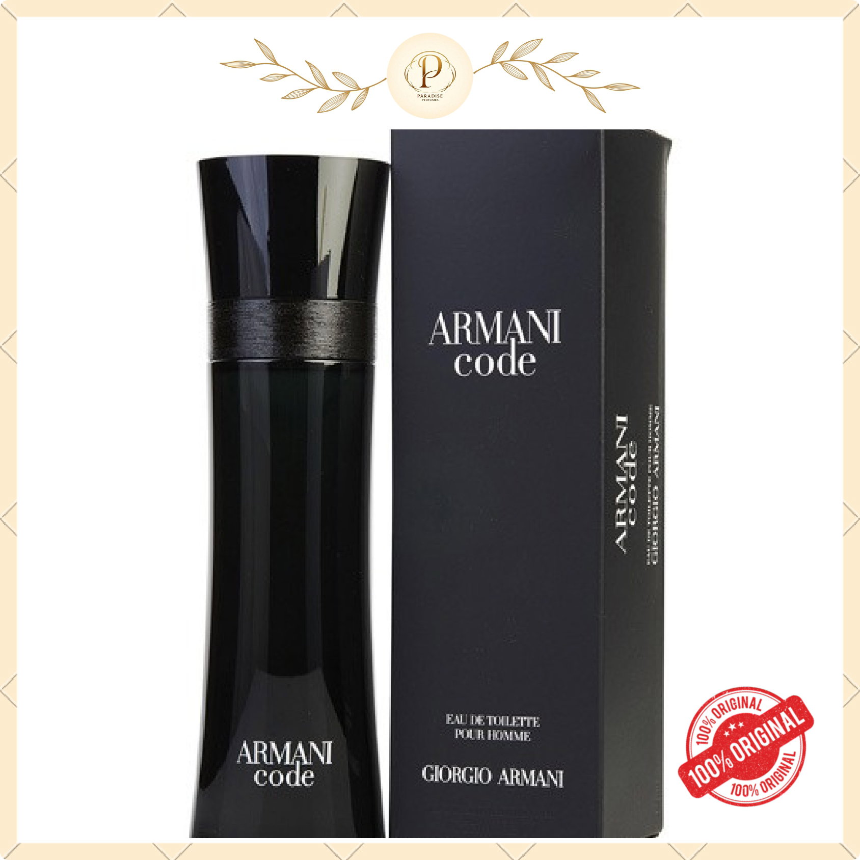 GIORGIO ARMANI CODE EDT FOR MEN 125ml_0