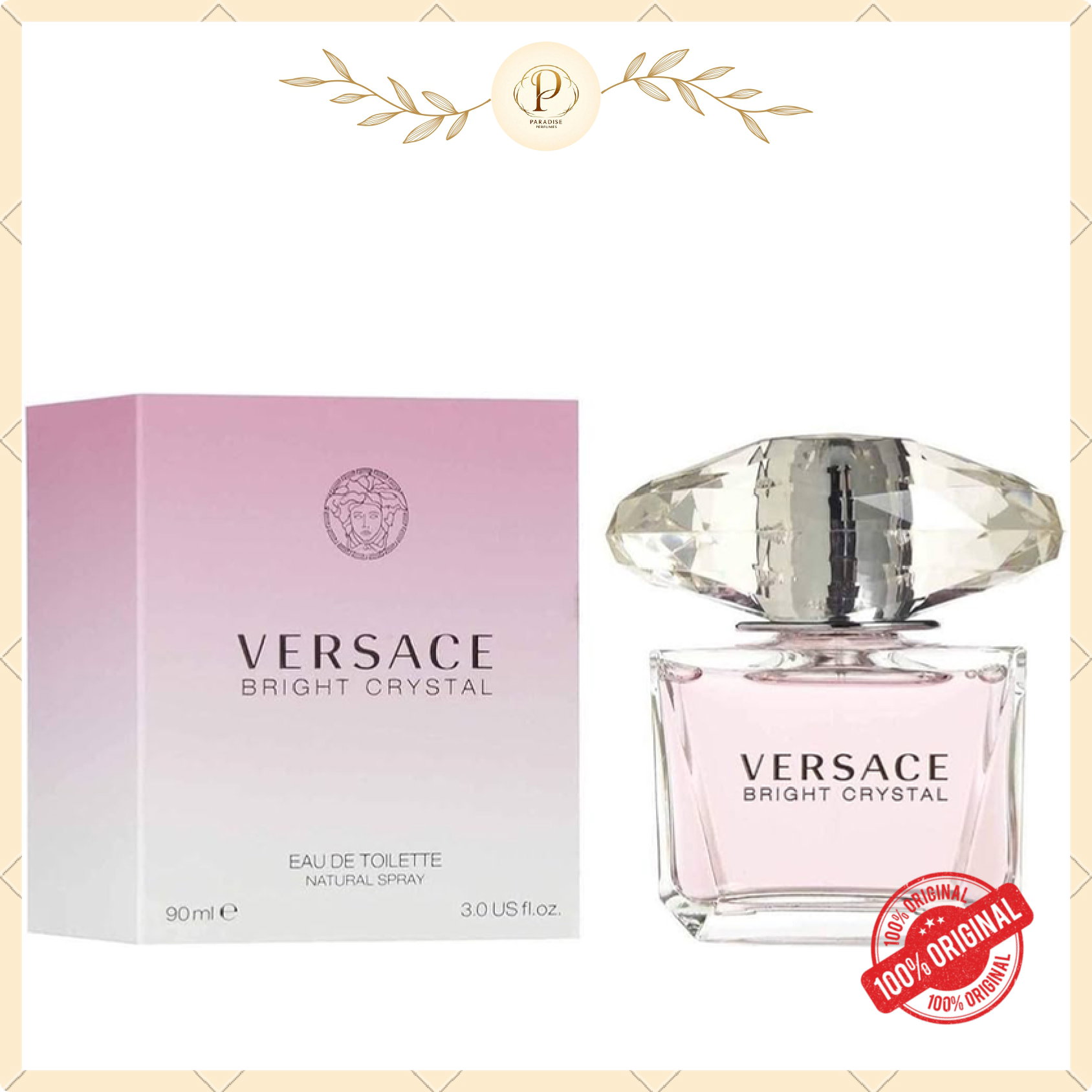 VERSACE BRIGHT CRYSTAL EDT 90ml_0