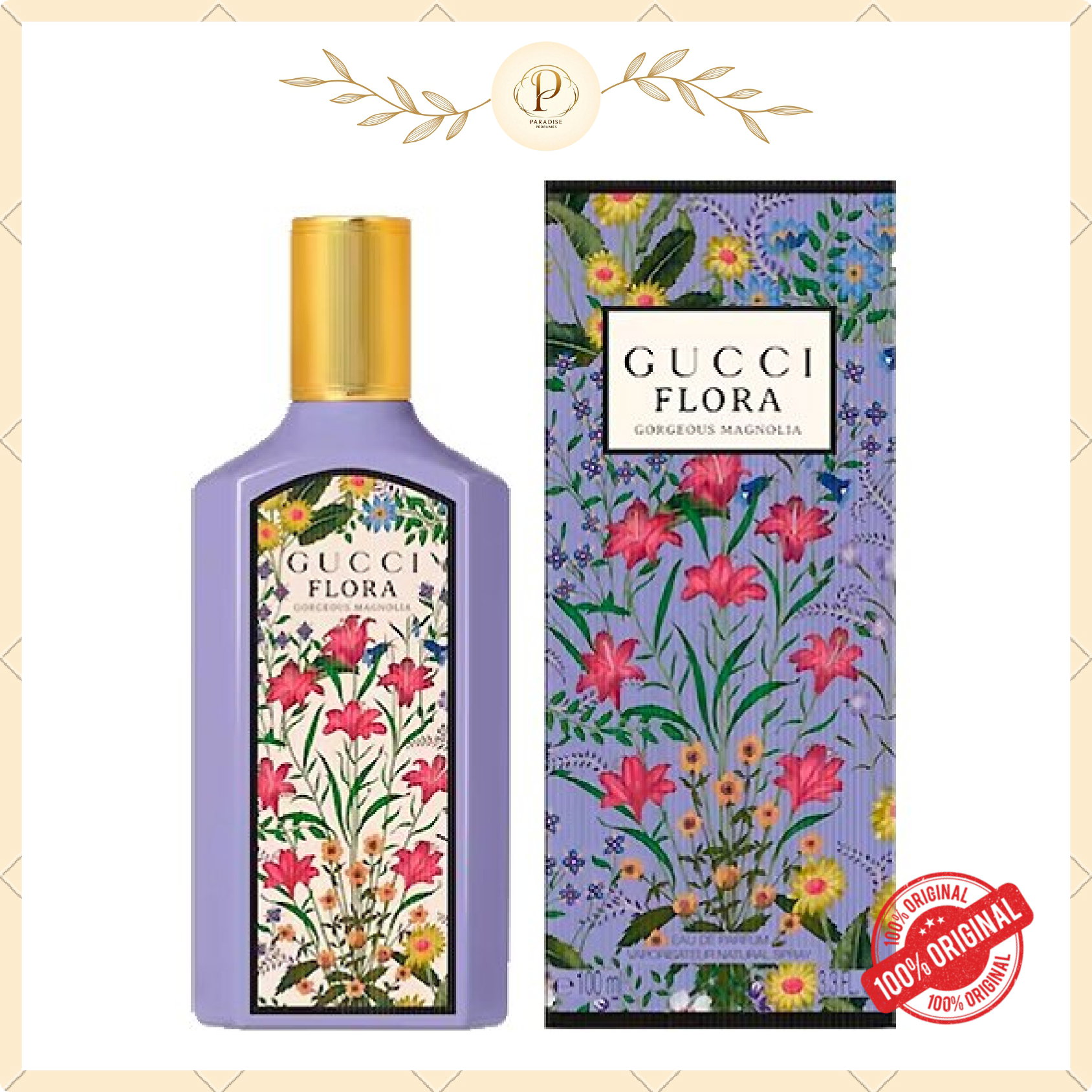 GUCCI FLORA GORGEOUS MAGNOLIA EDP 100ml_0