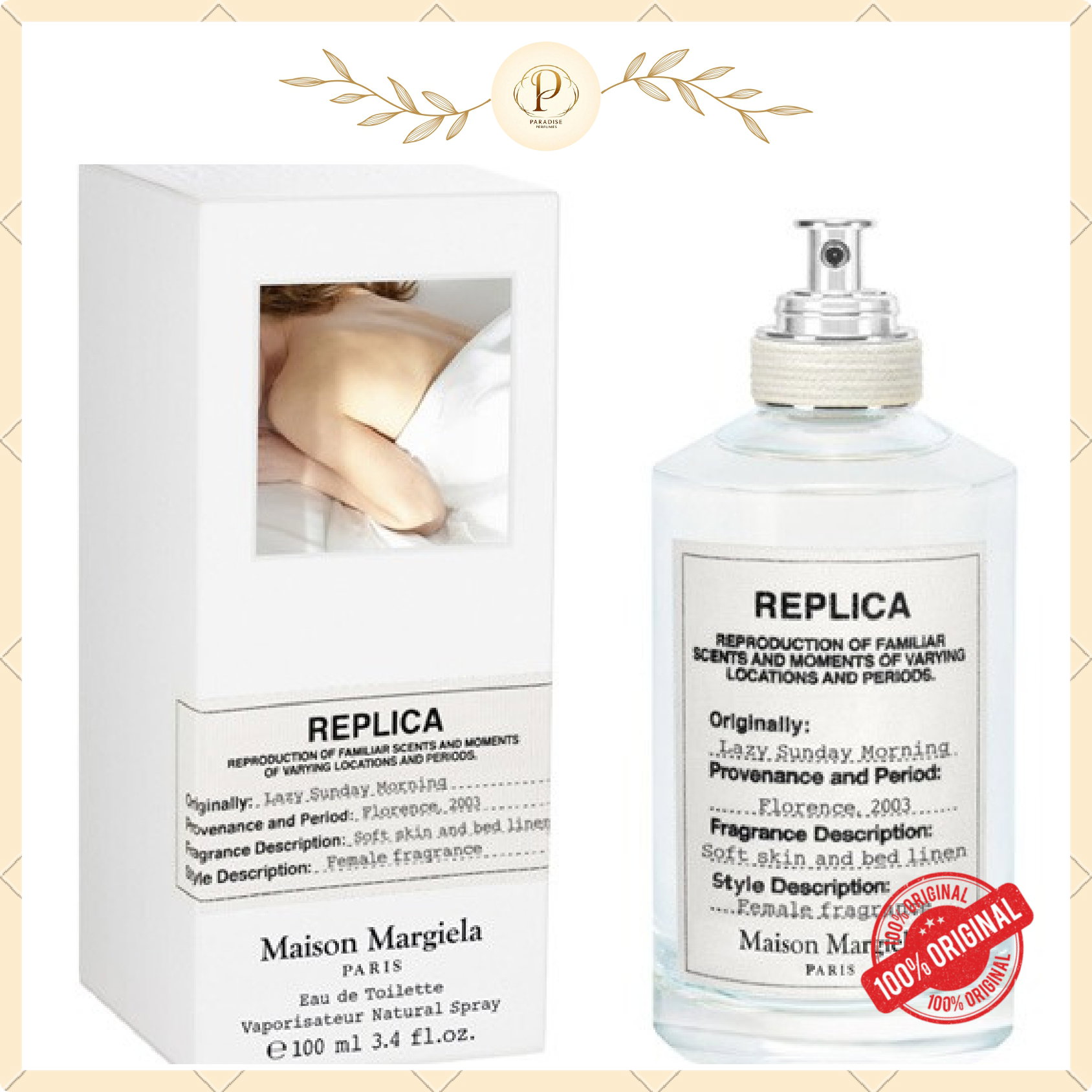 MAISON MARGIELA REPLICA LAZY SUNDAY MORNING EDT 100ml_0