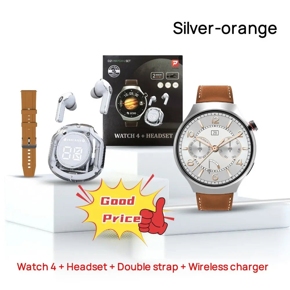 montre connectée D21 + écouteurs bluetooth _2