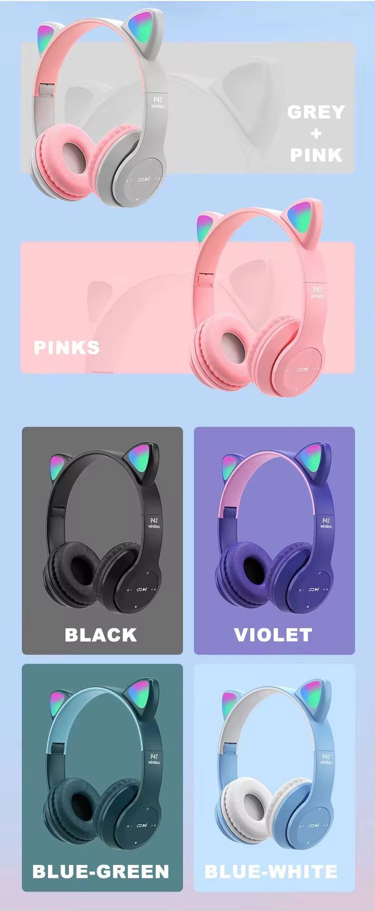 casque bluetooth lumineux _1