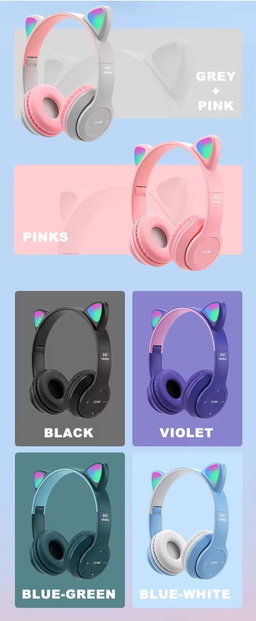 casque bluetooth lumineux 