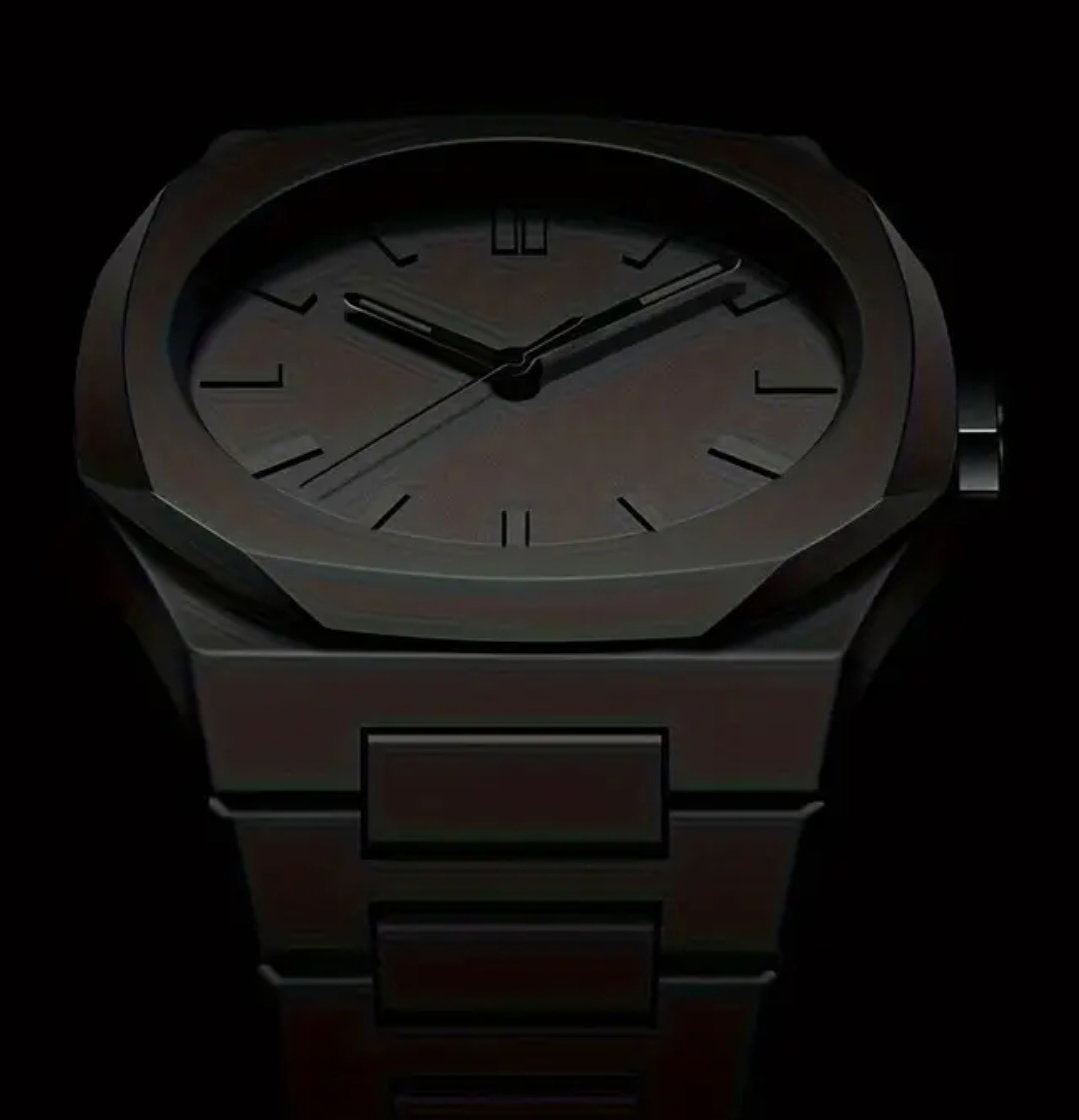 Men's All Black Wrist Watch_2