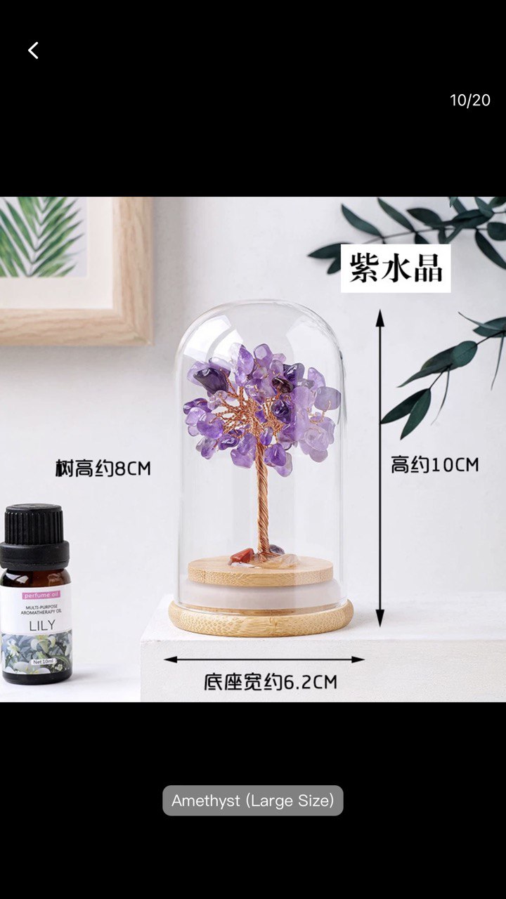 Natural Creative Handmade Crystal Money Tree_3