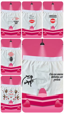 Boxers personalizados