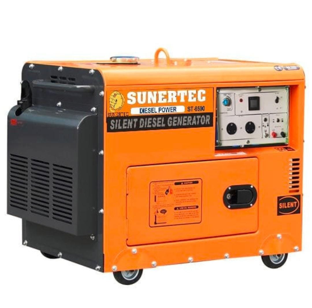 SUNERTEC 6.5KVA SILENT DIESEL 