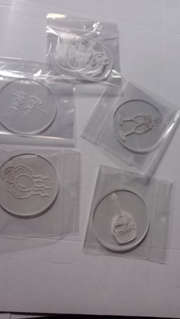 Custom made Cupcakes stamp 