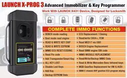  Launch X431 ECU & TCU Programmer With Full Set X431 ECU Module Cloning Device Connectors Package