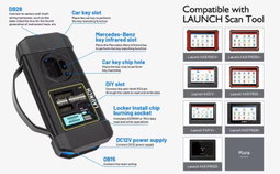 Launch X431 ECU & TCU Programmer With Full Set X431 ECU Module Cloning Device Connectors Package